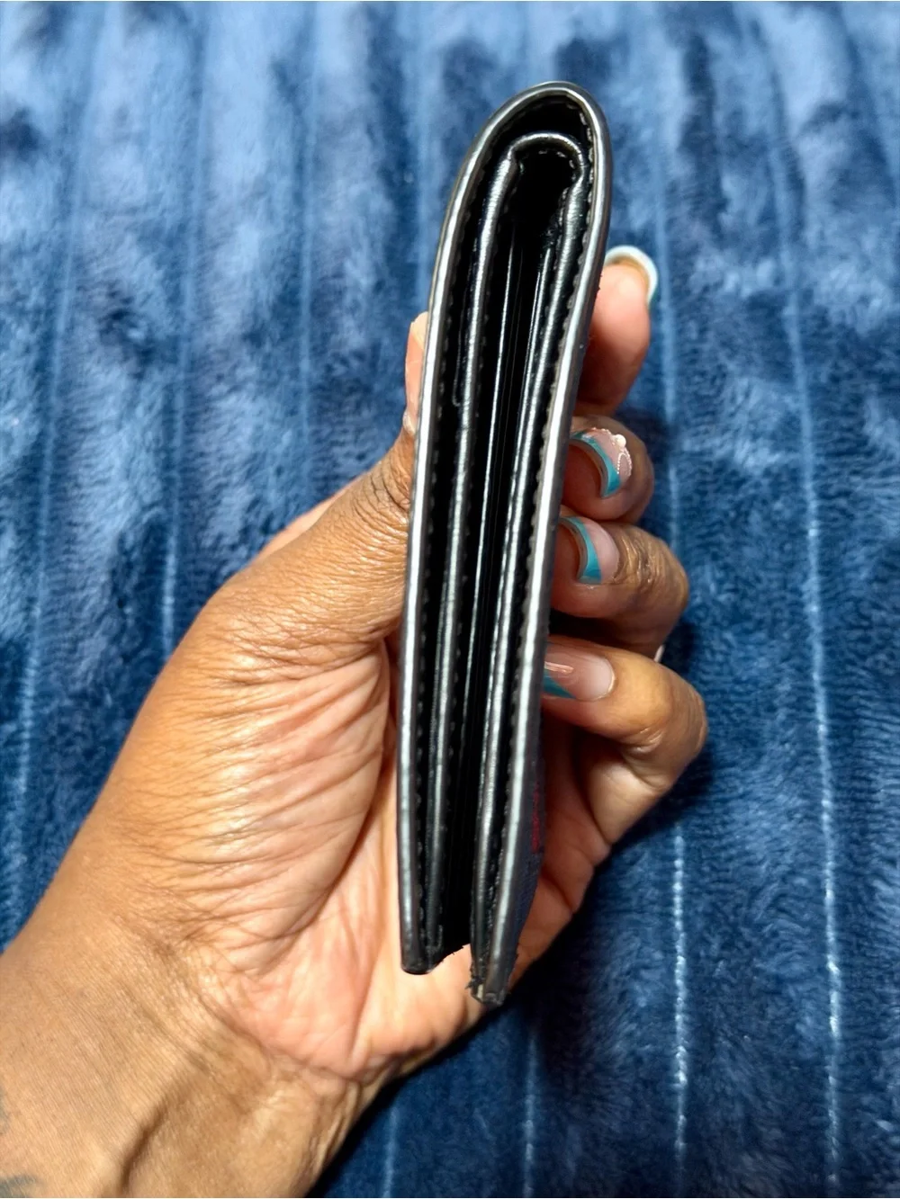 Authentic Gucci GG Supreme Web Stripe Monogram Men's Bifold Wallet